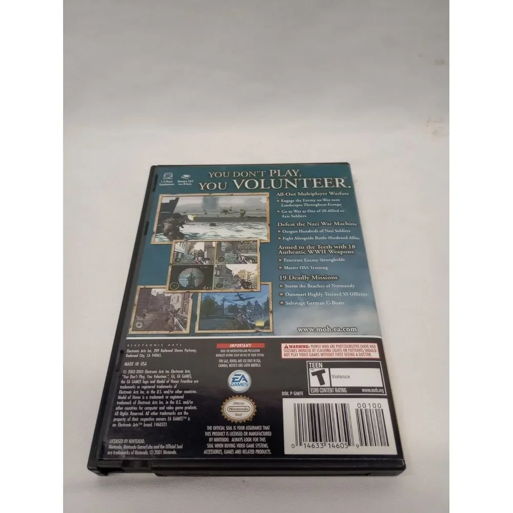 Medal of‎ Honor: Frontline Player's Choice (Nintendo GameCube, 2004)